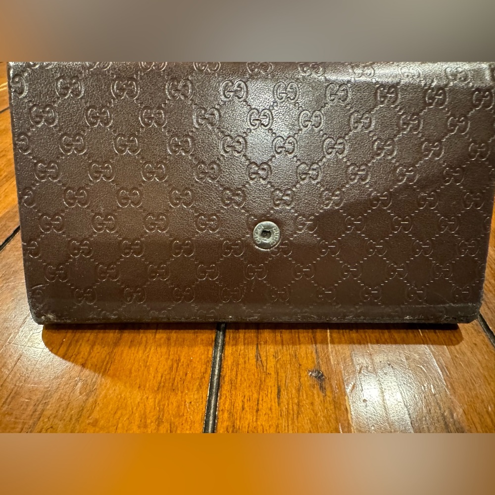 Preowned Gucci Monogram Envelope Sunglass Case - image 2